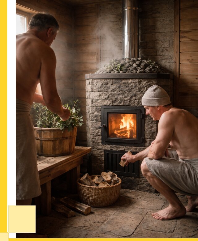 Банные печи под ключ в Арзамасе от 48875 р. | ЭриданРзм кирпичная