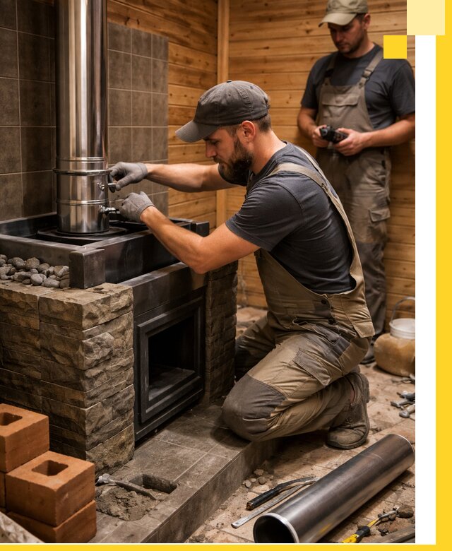 Изготовление и установка банных печей под ключ в Арзамасе