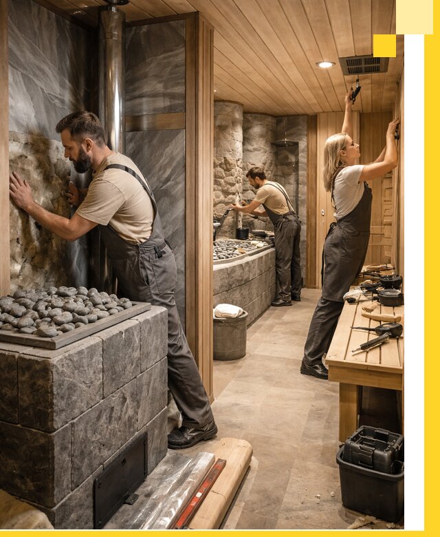 Строительство бань и SPA процедур в Арзамасе под ключ и отделкой