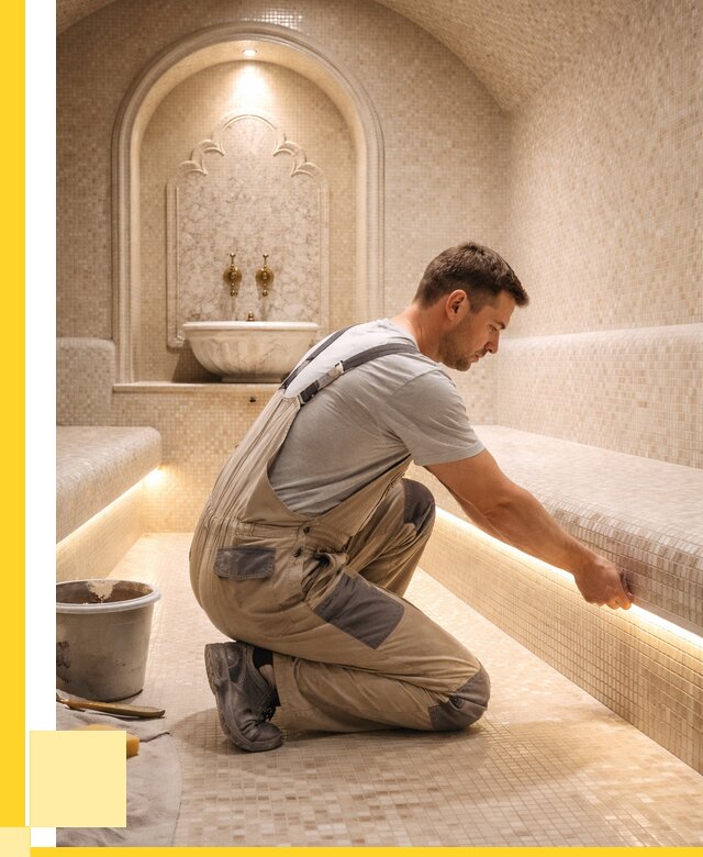 Отделка хамамов под ключ в Арзамасе от 5974 р. | ЭриданРзм