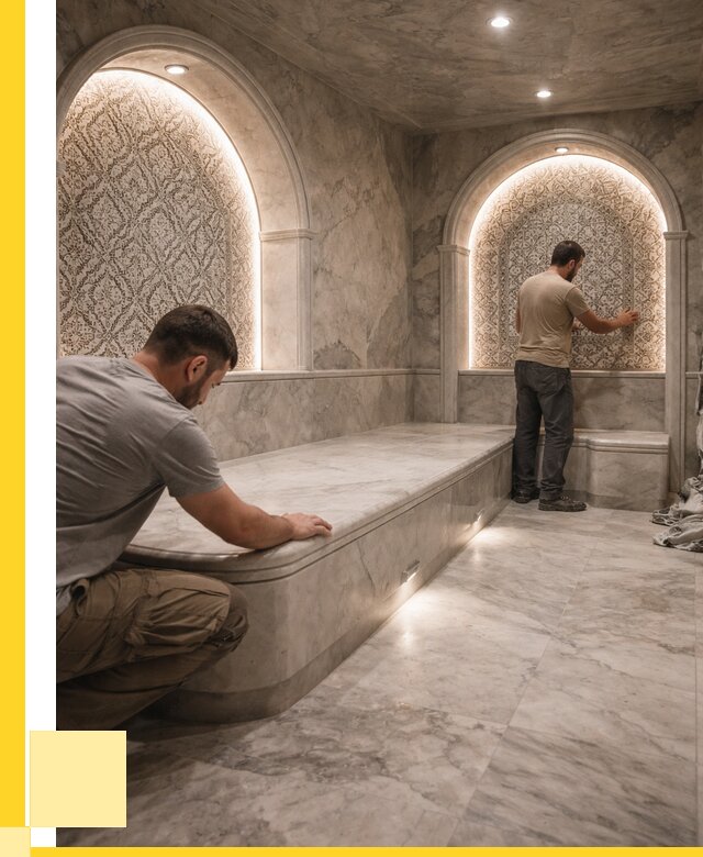 Турецкие бани под ключ в Арзамасе от 271525 р. | ЭриданРзм