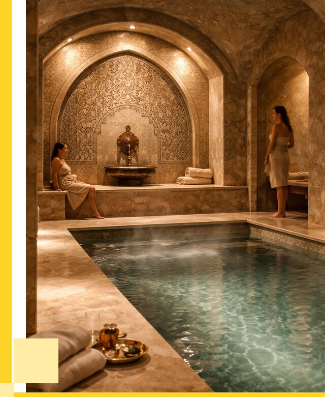 Хамам с бассейном под ключ в Арзамасе от 923185 р. | ЭриданРзм