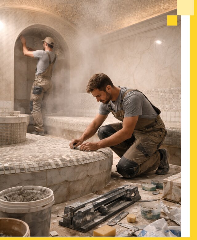 Профессиональный дизайн хамама и SPA под ключ в Арзамасе