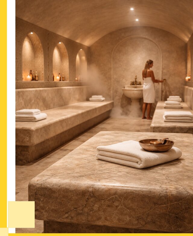 Лежаки для хамама в Арзамасе под ключ от 38014 р. | ЭриданРзм