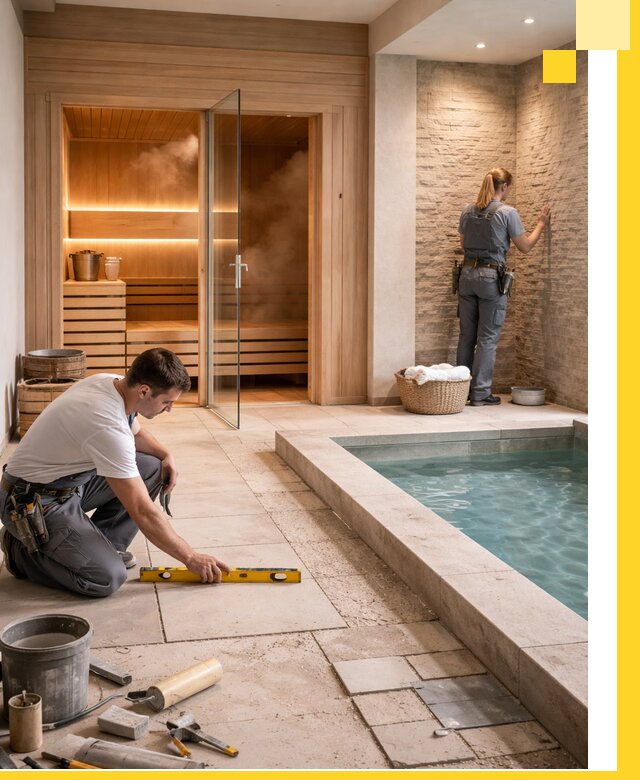 Комплексный дизайн и отделка интерьеров SPA под ключ в Арзамасе